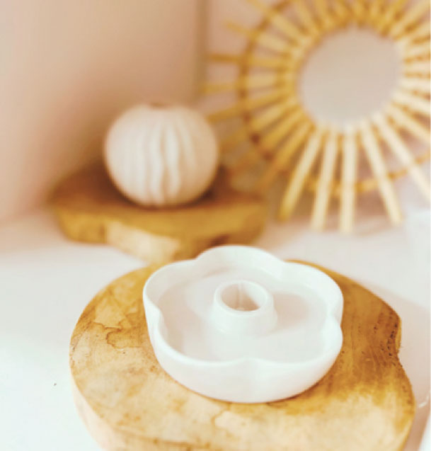 LieBella Dekoverleih und Eventdesign Aachen - Kerzenhalter Blume.