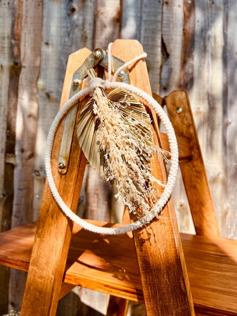 LieBella Dekoverleih und Eventdesign Aachen -Trockenblumenoringe.