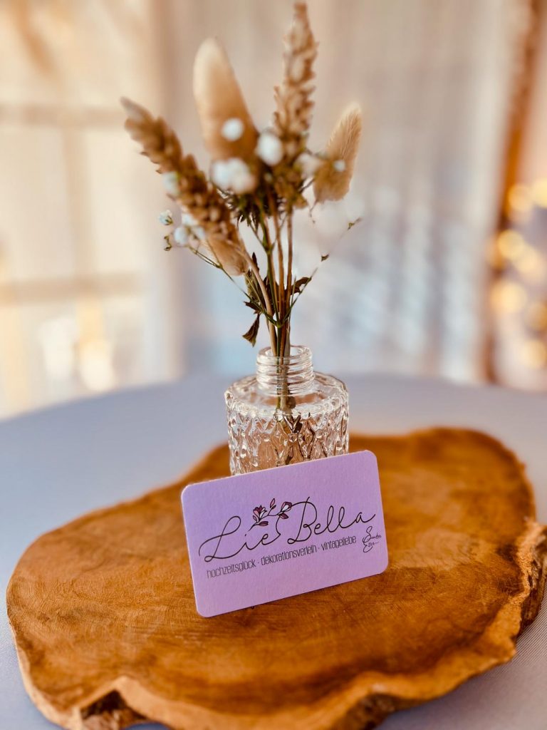 LieBella Dekoverleih und Eventdesign Aachen - Tischnummern.